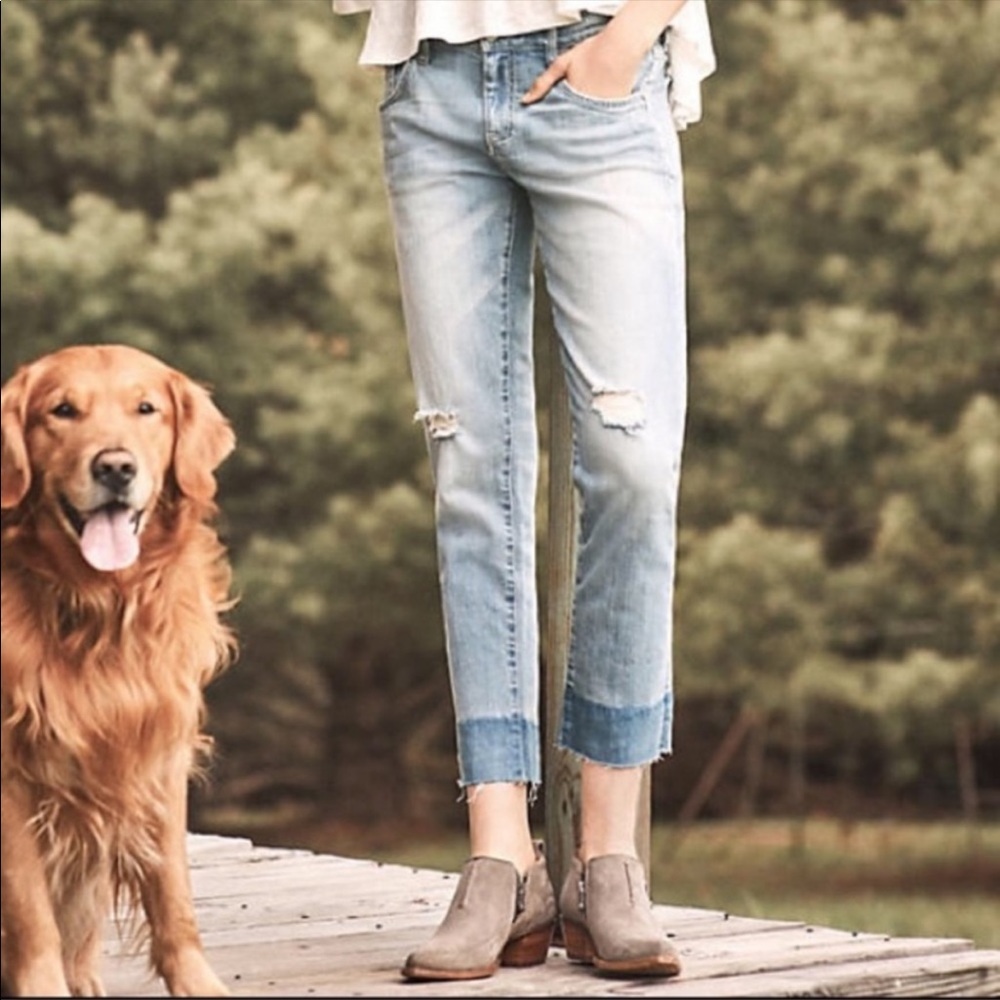 Anthropologie Pilcro Em Relaxed High Rise Jean 28P